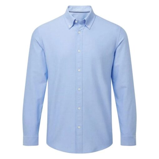 Asquith-Fox-Mens-Cotton-Long-Sleeve-Oxford-Shirt-LB