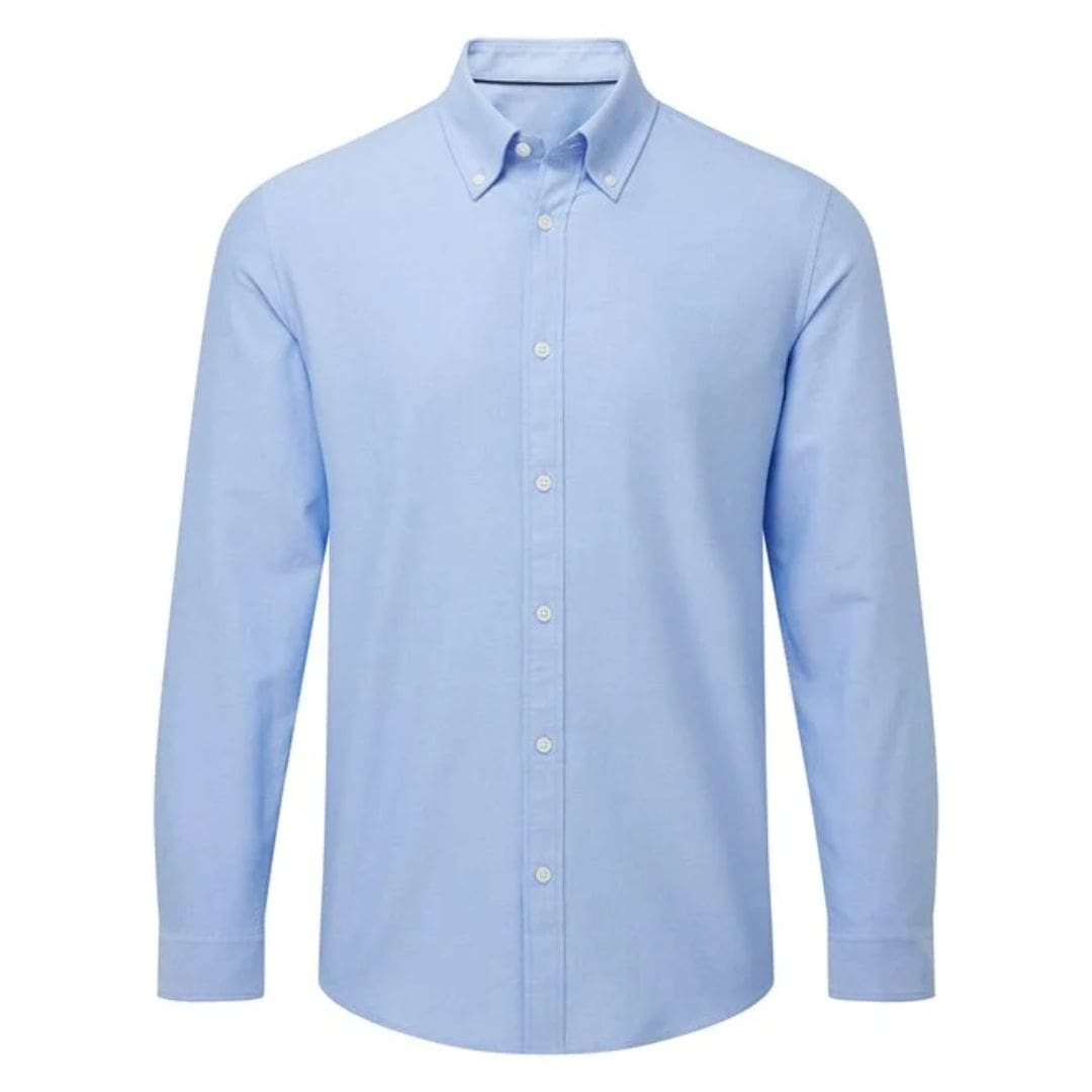 Asquith & Fox Men’s Cotton Long Sleeve Oxford Shirt 1 Asquith-Fox-Mens-Cotton-Long-Sleeve-Oxford-Shirt-LB