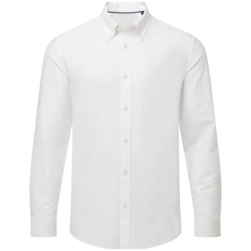 Asquith-Fox-Mens-Cotton-Long-Sleeve-Oxford-Shirt-W