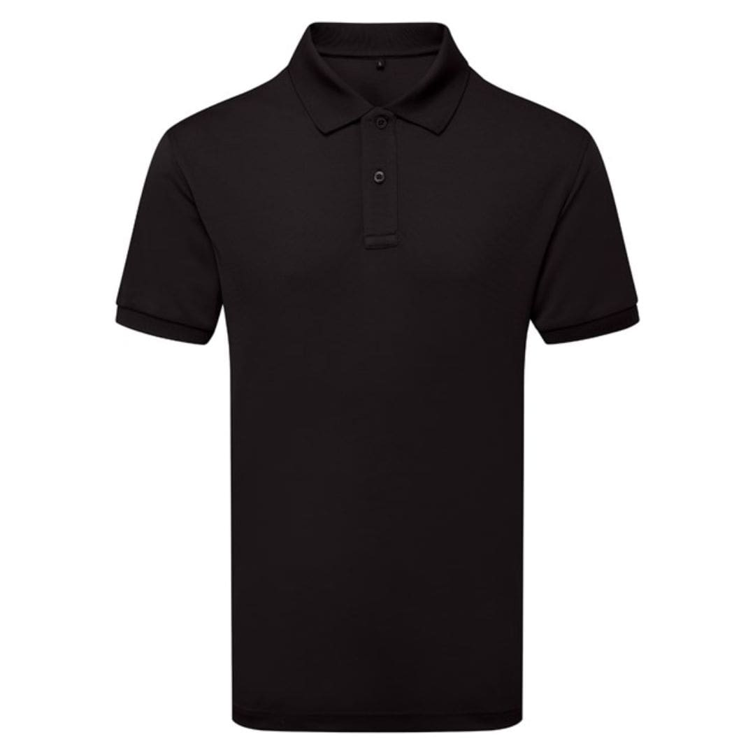 Asquith & Fox Men's GlacierTech Polo 3 Asquith-Fox-Mens-GlacierTech-polo-BLK