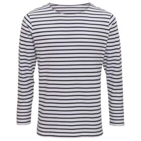 Asquith & Fox Men’s Marinière Coastal Long Sleeve Tee