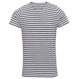 Asquith & Fox Men’s Marinière Coastal Short Sleeve Tee
