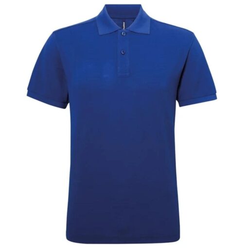 Asquith-Fox-Mens-Polycotton-Blend-Polo-ROYAL