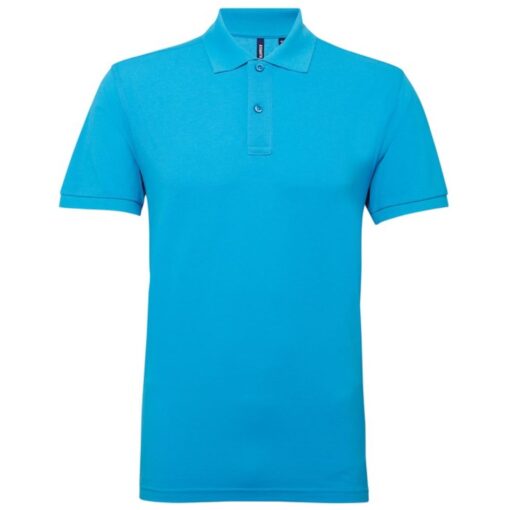 Asquith-Fox-Mens-Polycotton-Blend-Polo-T