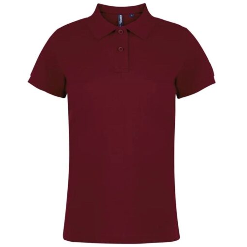 Asquith-Fox-Womens-Classic-Fit-Polo-BUR