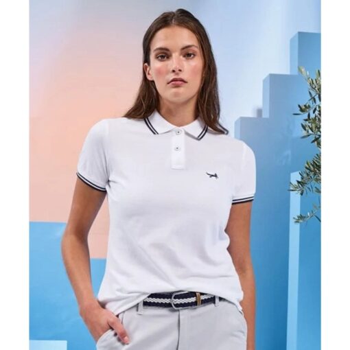 Asquith-Fox-Womens-Classic-Fit-Tipped-Polo