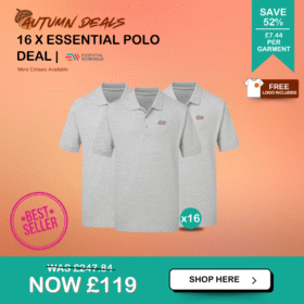 16 x Essential Polo Shirt Deal