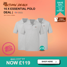 16 x Essential Polo Shirt Deal