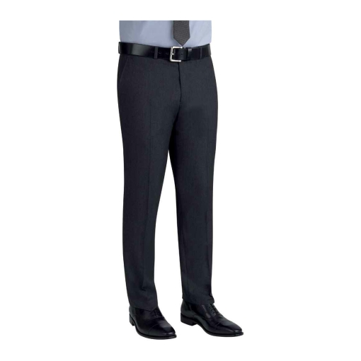BK201 CHA FRONT - Brook Taverner Sophisticated Cassino Trousers