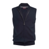 KNITTED ZIP GILET