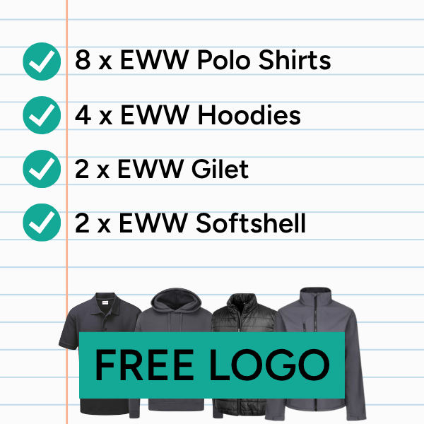 bullet points of what is included in the workwear bundle