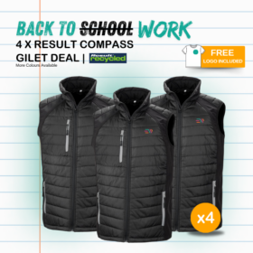 4 x Result Padded Gilet Deal