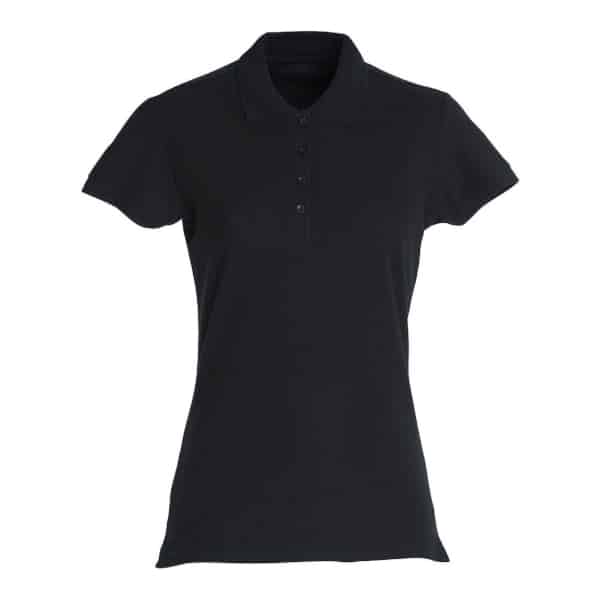 Basic Polo Ladies 028231 Black scaled - Clique Basic Polo - Ladies Fit