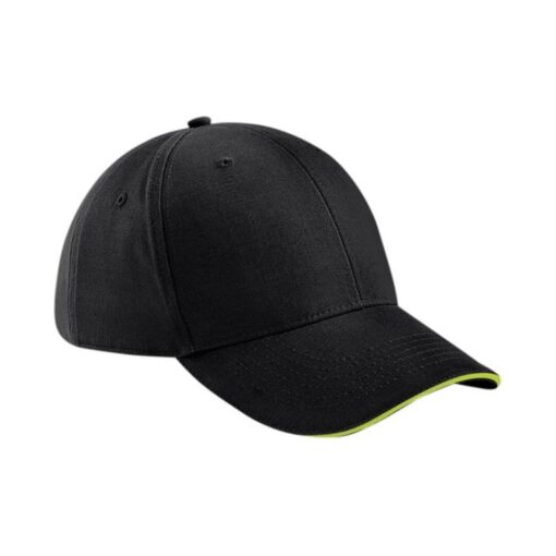 Beechfield-Athleisure-6-Panel-Cap-With-Two-Tone-Peak-BLG
