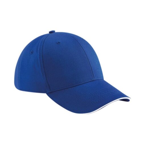 Beechfield-Athleisure-6-Panel-Cap-With-Two-Tone-Peak-BRW