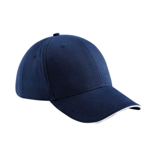 Beechfield-Athleisure-6-Panel-Cap-With-Two-Tone-Peak-FNW