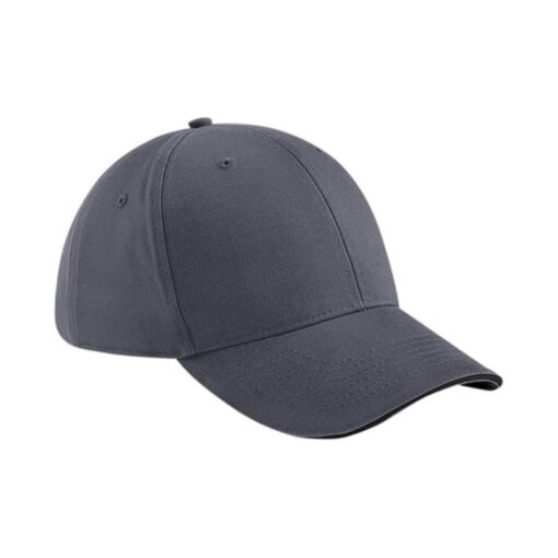 Beechfield-Athleisure-6-Panel-Cap-With-Two-Tone-Peak-GGB