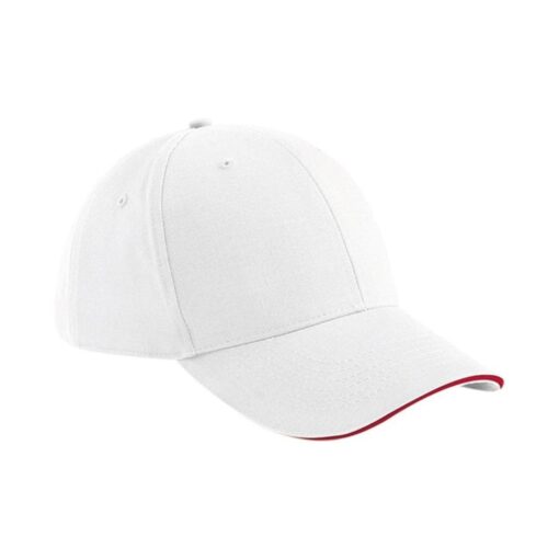Beechfield-Athleisure-6-Panel-Cap-With-Two-Tone-Peak-WCR