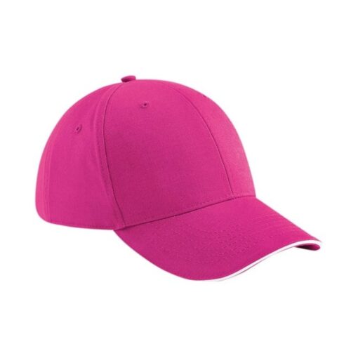 Beechfield-Athleisure-6-Panel-Cap-With-Two-Tone-PeakFG-W