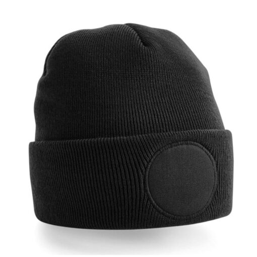 Beechfield-Circular-Patch-Beanie-B