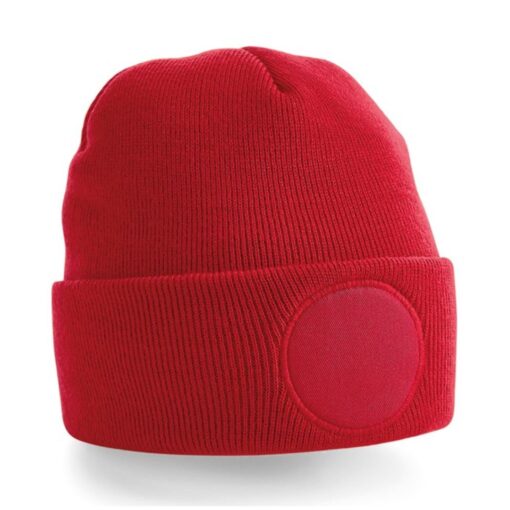 Beechfield-Circular-Patch-Beanie-CR