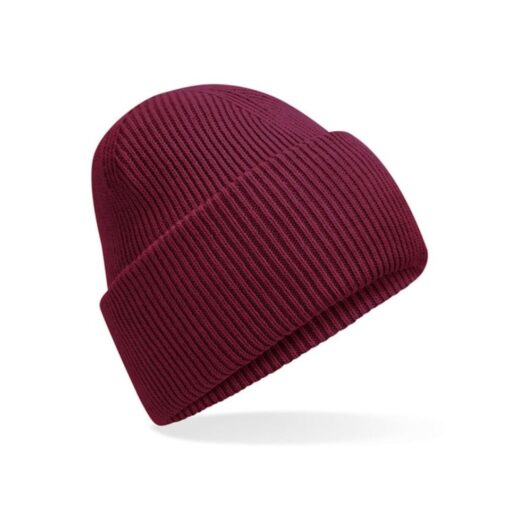 Beechfield-Classic-Engineered-Deep-Cuffed-Beanie-BUR