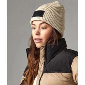 Beechfield Fashion Patch Beanie