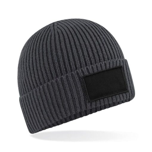 Beechfield-Fashion-Patch-Beanie-GGB