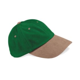 Beechfield Low-Profile Heavy Brushed Cotton Two Tone Cap