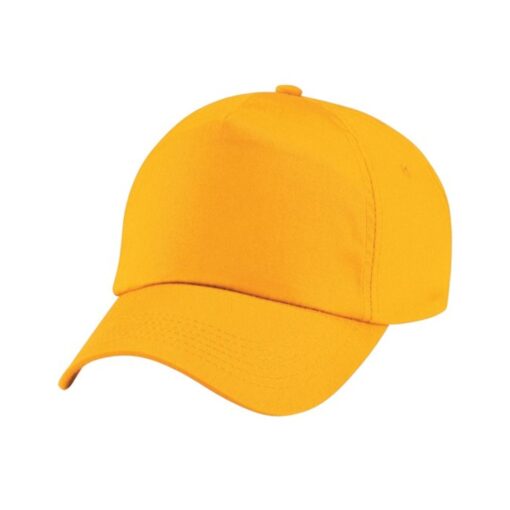 Beechfield-Original-5-Panel-Cap-GOLD.