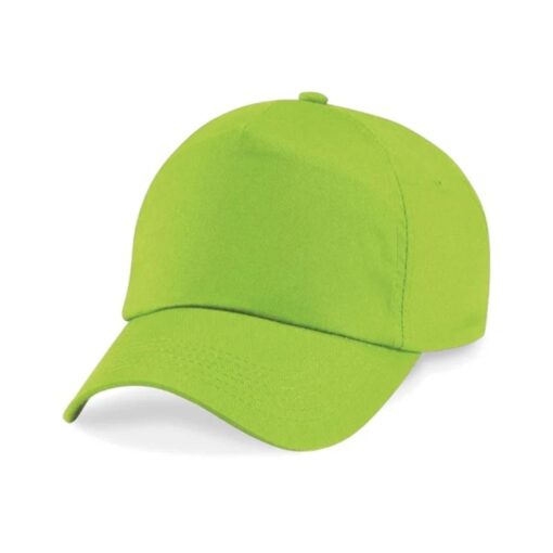 Beechfield-Original-5-Panel-Cap-lime