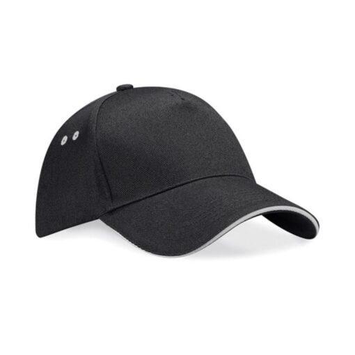 Beechfield-Ultimate-5-Panel-Cap-Two-Tone-Sandwich-Peak-BLG.