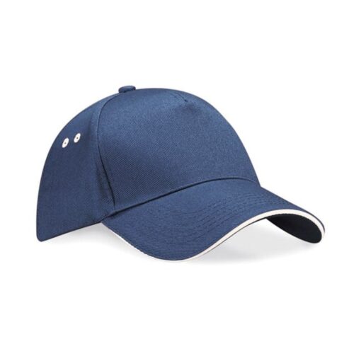 Beechfield-Ultimate-5-Panel-Cap-Two-Tone-Sandwich-Peak-NP