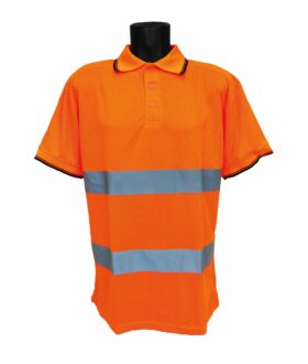 Beacon Estates Hi-Vis Polo - Orange