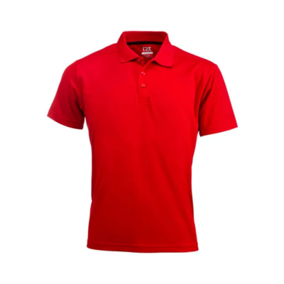 Cutter & Buck Kelowna Polo Shirt 10 Cutter and buck Kelowna polo shirt in red