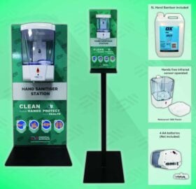 Touch Free Hand Sanitiser Stand