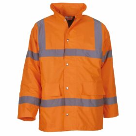 Beacon Estates Hi Vis Traffic Jacket - Orange