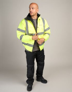 Essential Workwear Kapton Hi-Vis Bomber Jacket