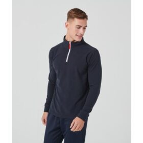 Finden & Hales 1/4 Zip Piped Fleece