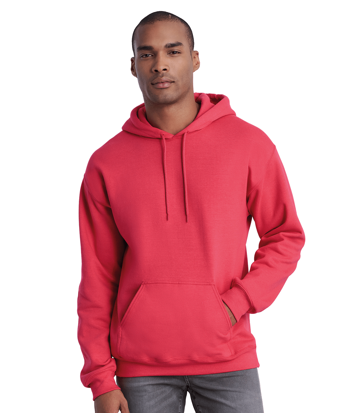 Gildan Men's Heavy Blend Hooded Sweatshirt - Red ss18500 4XL at