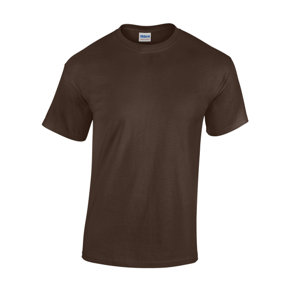 Gildan Heavy Cotton Adult TShirt Dark Chocolate GD005 - Gildan Heavy Cotton T-Shirt