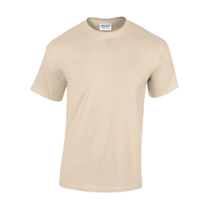 Gildan Heavy Cotton Adult TShirt Sand GD005 - Gildan Heavy Cotton T-Shirt