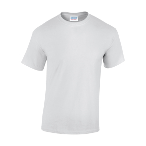 Gildan Heavy Cotton Adult TShirt White GD005 - Gildan Heavy Cotton T-Shirt