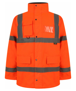 HV 302 O1 scaled - Essential Workwear Kapton Hi-Vis Traffic Jacket