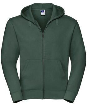 Russell Authentic zipped hooded sweatshirt
