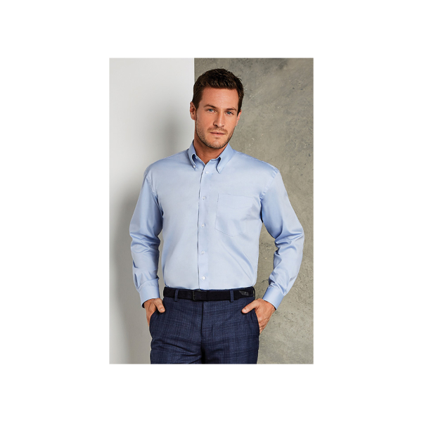 Kustom Kit Long Sleeve Corporate Oxford 