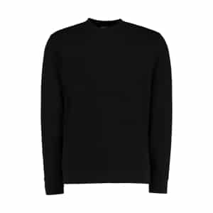 KK302 Black - Kustom Kit Klassic Long sleeve Sweatshirt