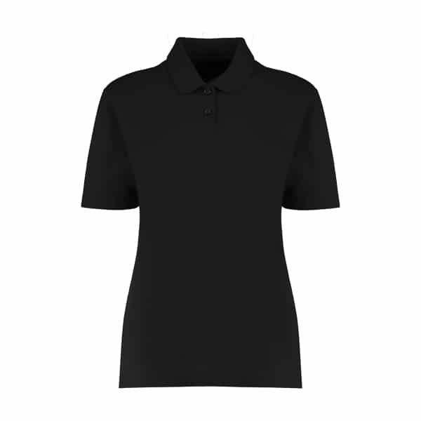 KK722 Black - Kustom Kit Workforce Polo - Ladies Fit