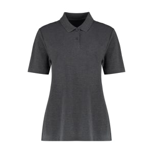 KK722 Dark Grey Marl - Kustom Kit Workforce Polo - Ladies Fit