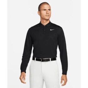 Nike Dri-FIT Victory Solid Long Sleeve Polo